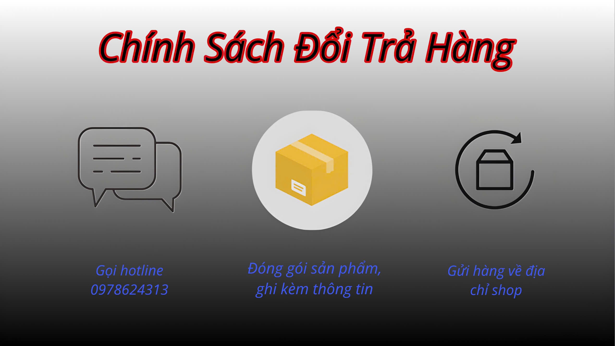 Chính Sách Đổi Trả Hàng