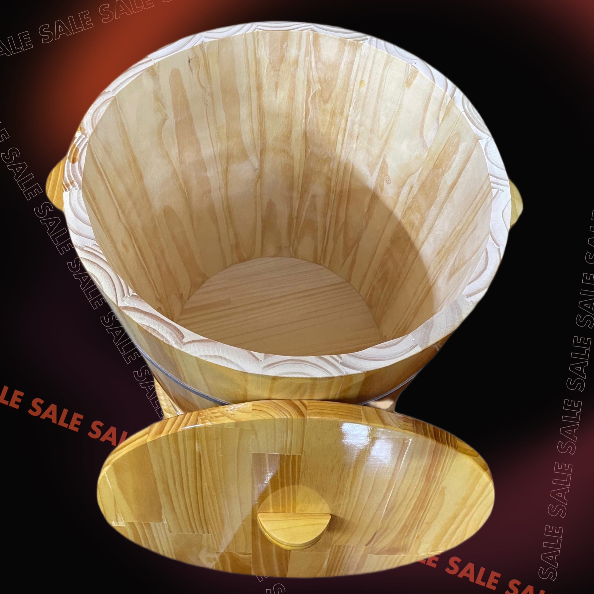 Thùng Đựng Gạo - Thùng Gỗ Đựng Gạo