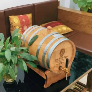 Thùng Gỗ Sồi Ngâm Rượu